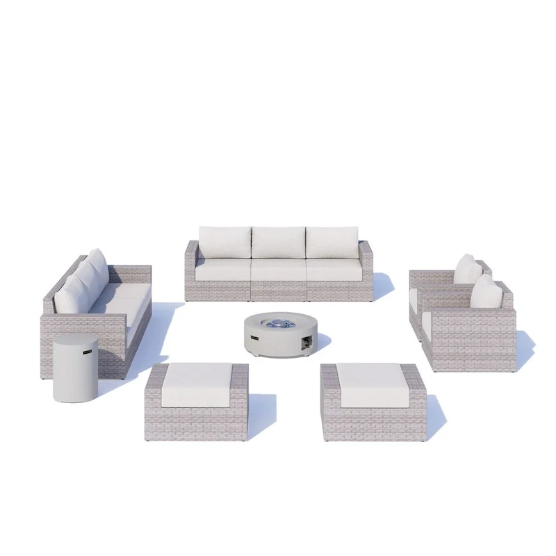 Avalon 12-Piece Fire Seating Set