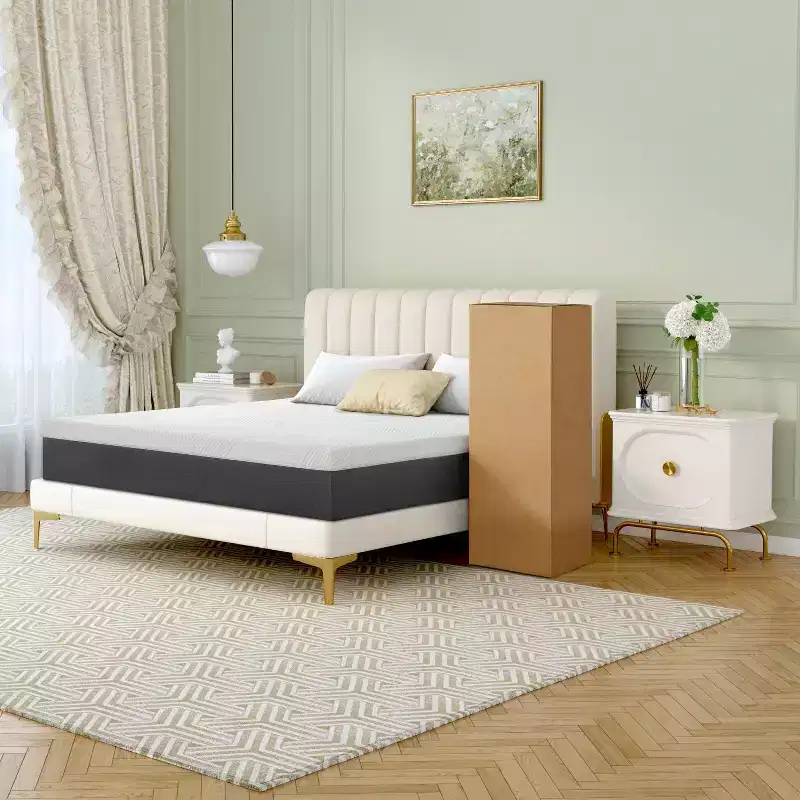 12 InchMemory Foam Mattress in a Box, Soft and Breathable, Soft Feel