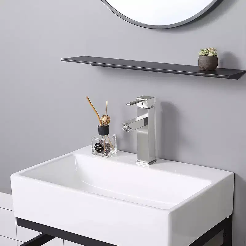 Aquaterior Bathroom Faucet Single Handle Vanity Sink Basin DIY Home CUPC & NSF Certification