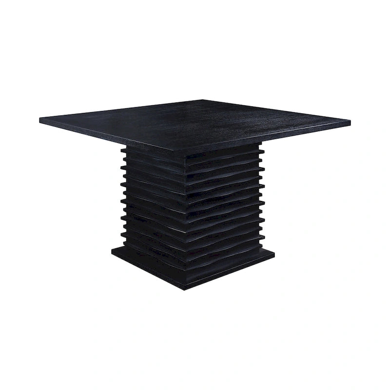 Giannis Black and Grey 9-piece Square Counter Height Dining Set