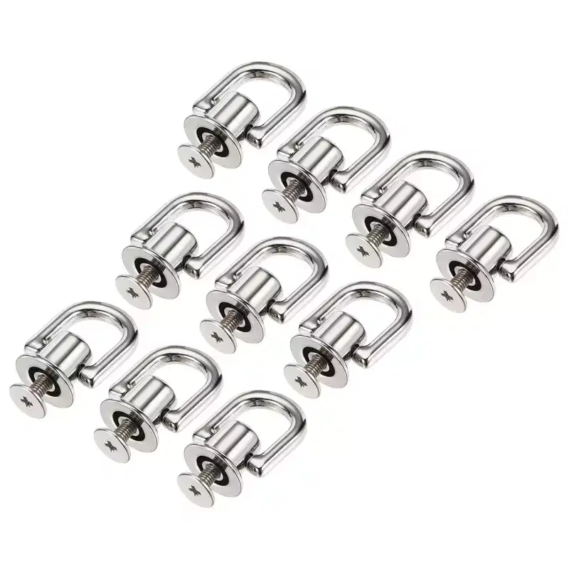 Unique Bargains Zinc Alloy DIY Corrosion-Resistant Dressing Table Cabinet Knobs 10 Pcs