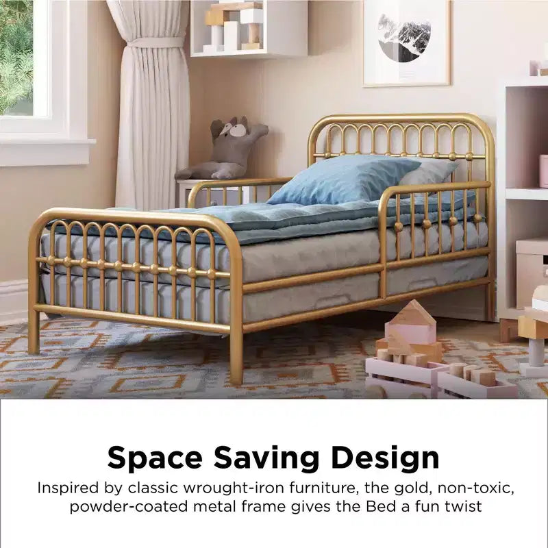 Little Seeds Monarch Hill Ivy Metal Toddler Bed