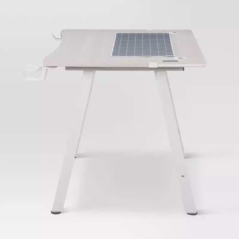 Gaming Desk with LED Lights and Headphone Holder - Room Essentials