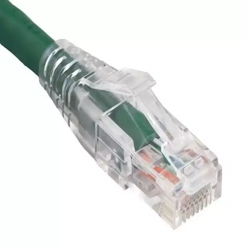 SANOXY Cables and Adapters; 2ft Cat6 550 MHz UTP Ethernet Network Patch Cable with Clear Snagless Boot, Green