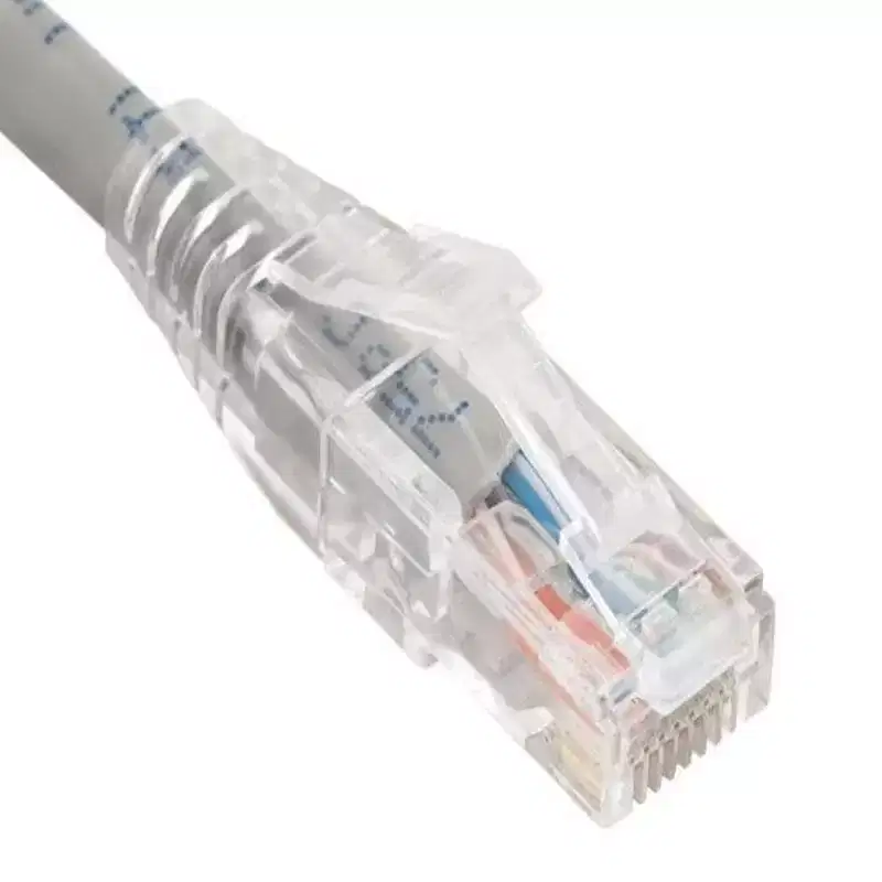 SANOXY Cables and Adapters; 20ft Cat6 550 MHz UTP Ethernet Network Patch Cable with Clear Snagless Boot, Gray