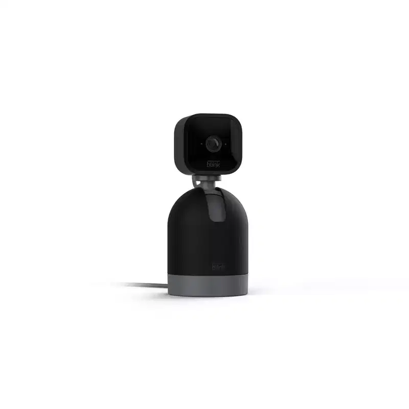 Blink Mini Pan-Tilt Alexa-Enabled Indoor Rotating Plug-In Smart Security Camera