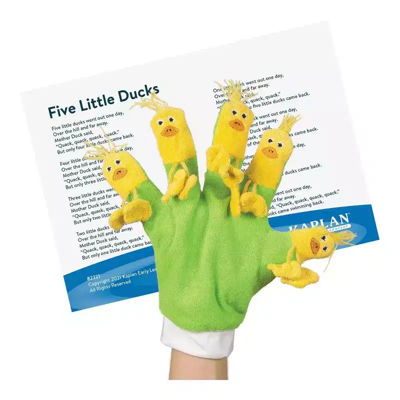 Kaplan Early Learning Hand Gloves - Set of 3 Storybook Favorites