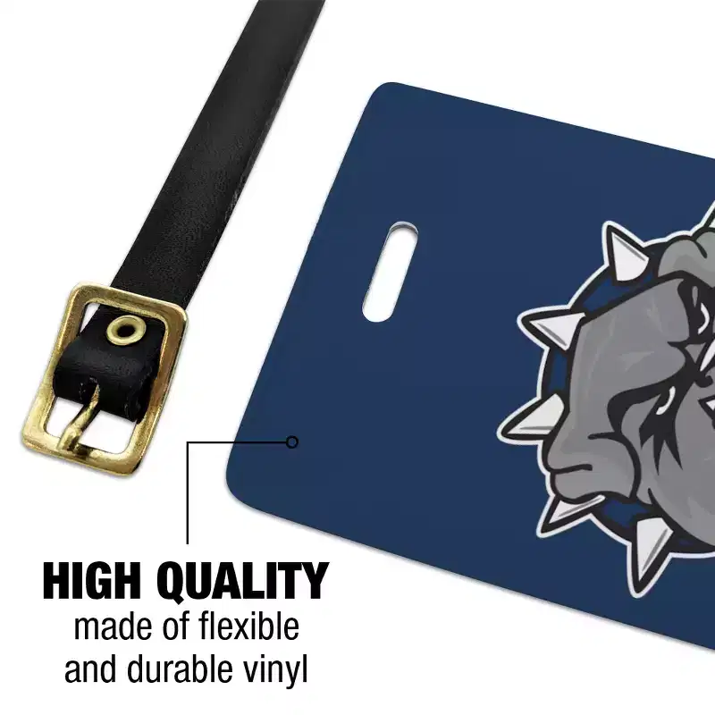 Southwestern Oklahoma State University Primary Logo Luggage ID Tags Suitcase CarryOn Cards Set of 2