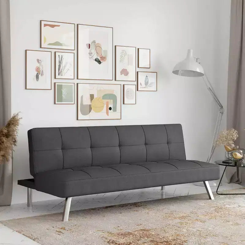 Colette Convertible Futon Sofa Bed - Serta