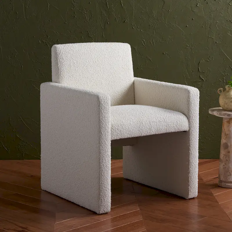 Linen Arm Chair - 26W x 25D x 33H