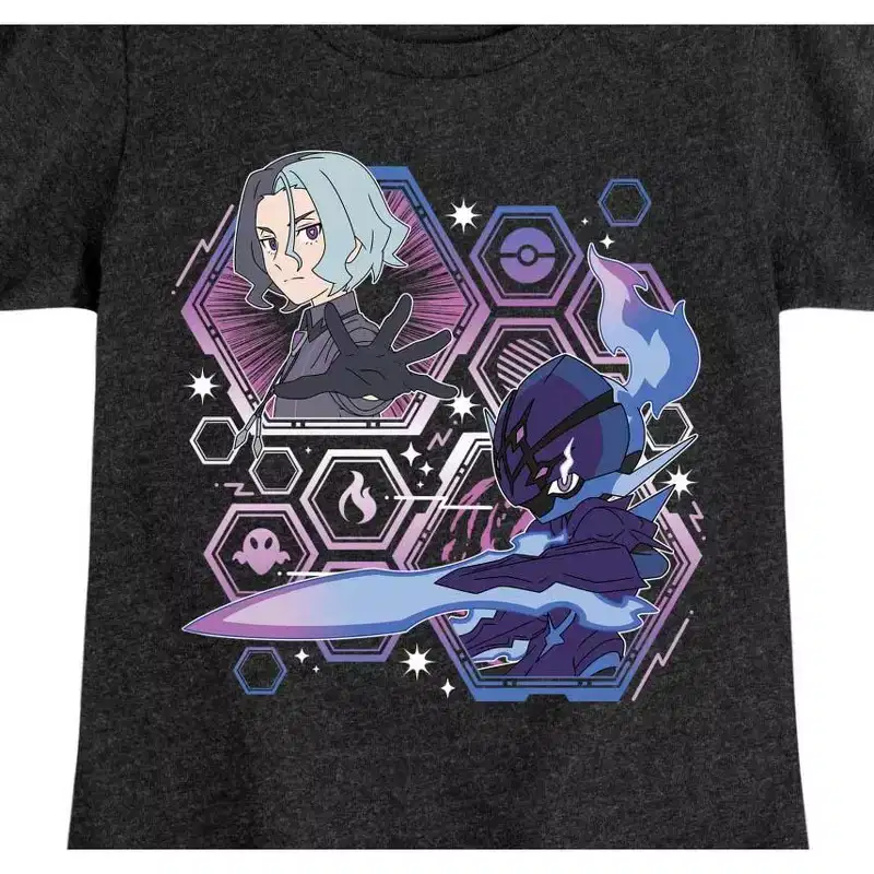Girls' - Pokmon - New Horizons Fitted Short Sleeve Graphic T-Shirt