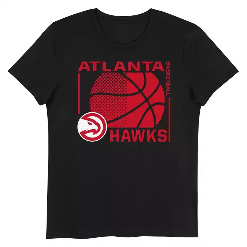 NBA Atlanta Hawks Kids' Short Sleeve Crewneck T-Shirt