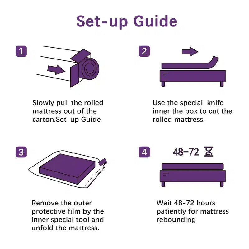 Wuleitex store 8  gel memory foam mattress