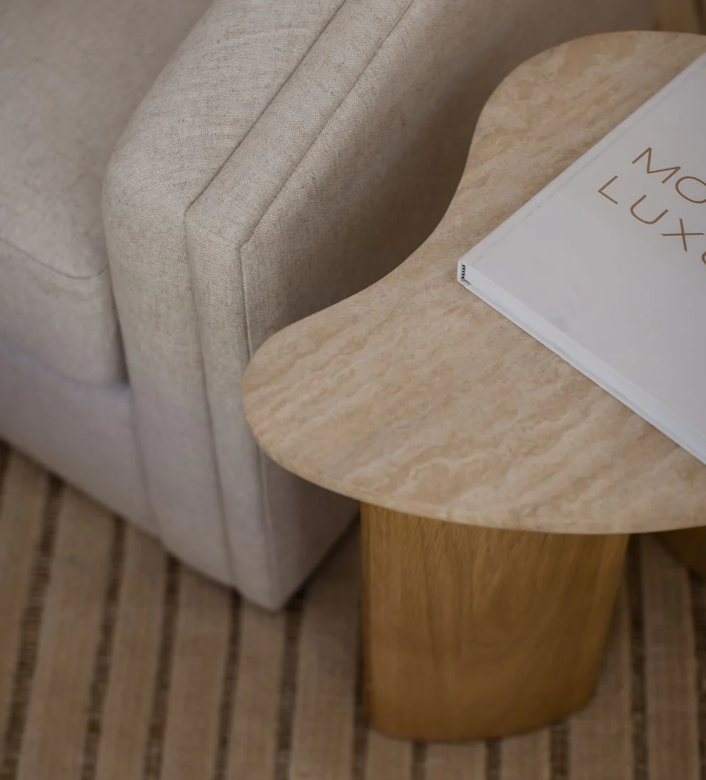 Side Table White Oak - Dimensions: 22 W ?¨¢ 14.5 D ?¨¢ 21 H | Weight: 30.87 lbsA little unexpected, a lot unforgettable. - The Side