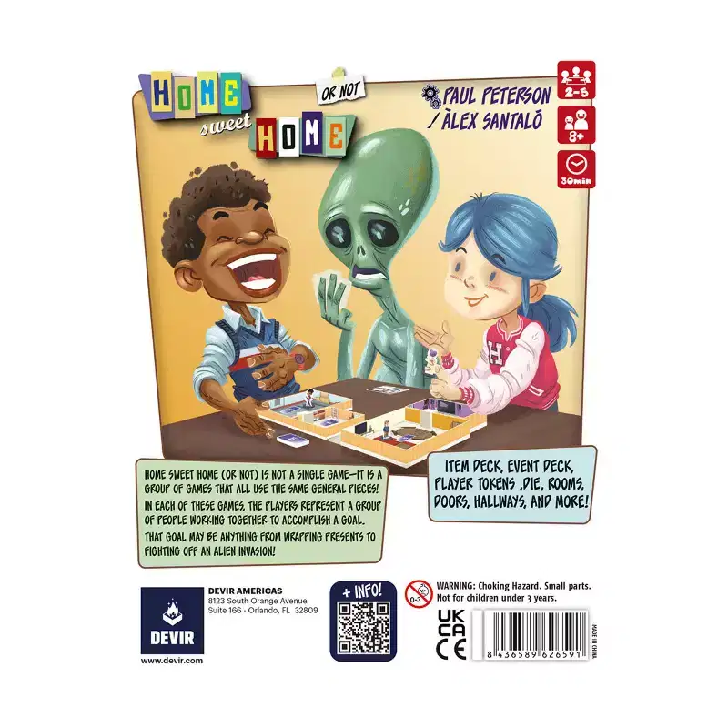 Home Sweet Home (or Not) Board Game