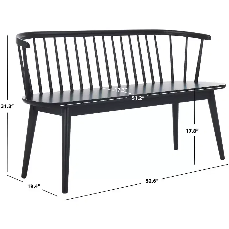 Blanchard Spindle Bench - BCH8500 - Safavieh