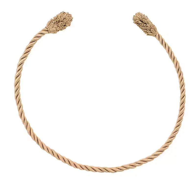 6pk 18in Christmas Garland Twist Ties Gold - Haute Décor