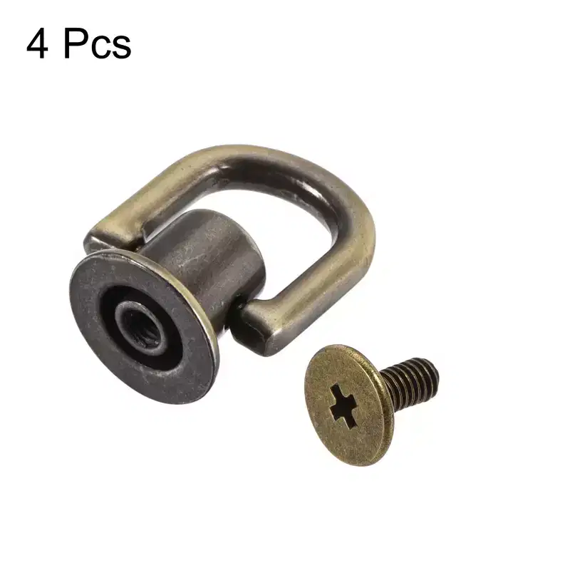 Unique Bargains Zinc Alloy DIY Corrosion-Resistant Dressing Table Cabinet Knobs 4 Pcs