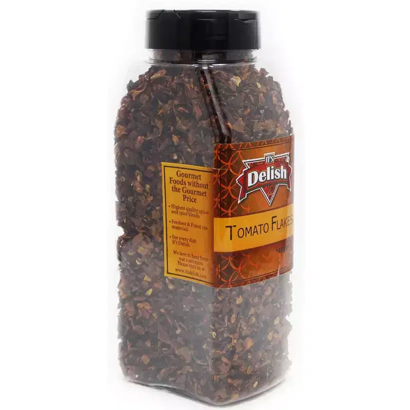 Dried Natural Tomatoes Flakes by It's Delish. Ready to Cook  Dehydrated Tomato Vegetable Flakes