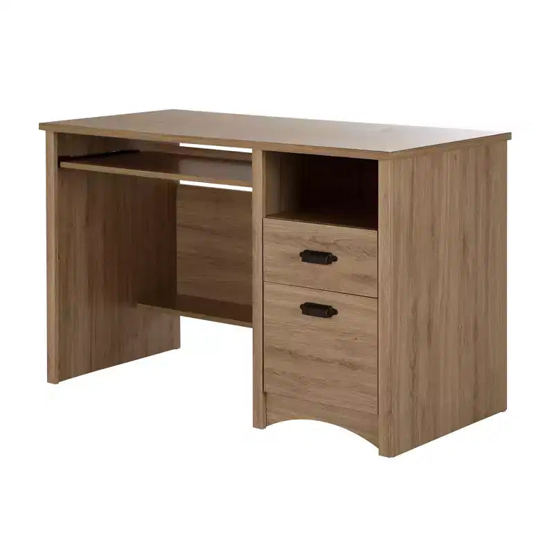 Gascony Wood Computer Desk with Drawers - South Shore
