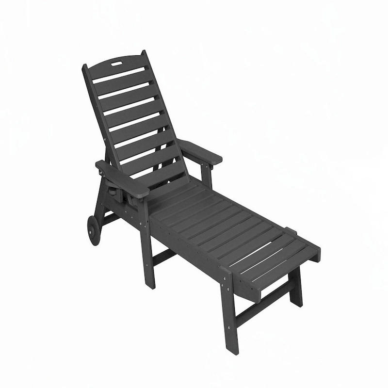 3-Piece Oversized Chaise Lounge Chair Set