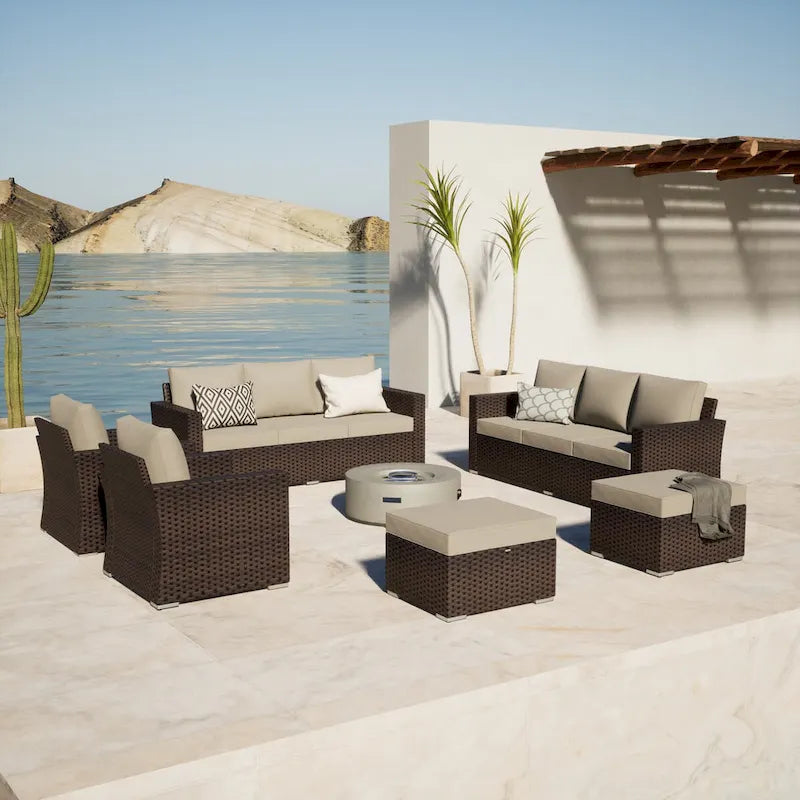 Laguna 7-piece Fire Seating Set
