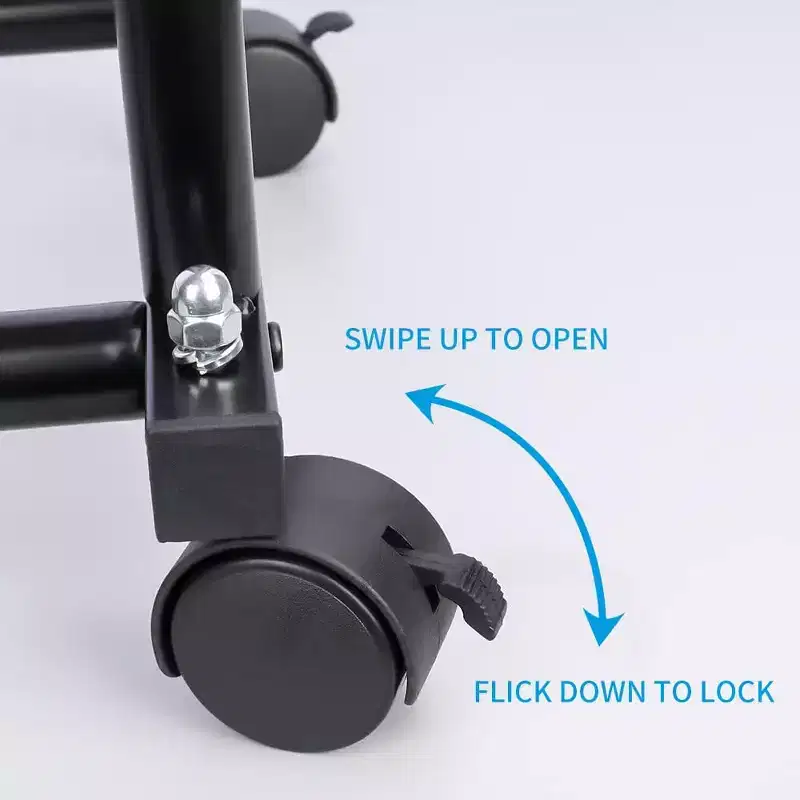 Heavy Duty Double Rod Rolling Clothes Rack, Adjustable Metal Garment Rack with 150 lbs Load Capacity, Locking Wheels & Bottom Shelf