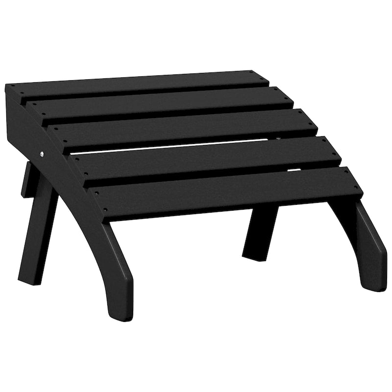 Polytrends Altura Outdoor Adirondack Folding Ottoman