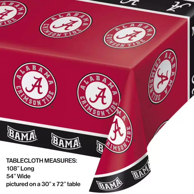 University of Alabama Tablecloths Kit 3ct