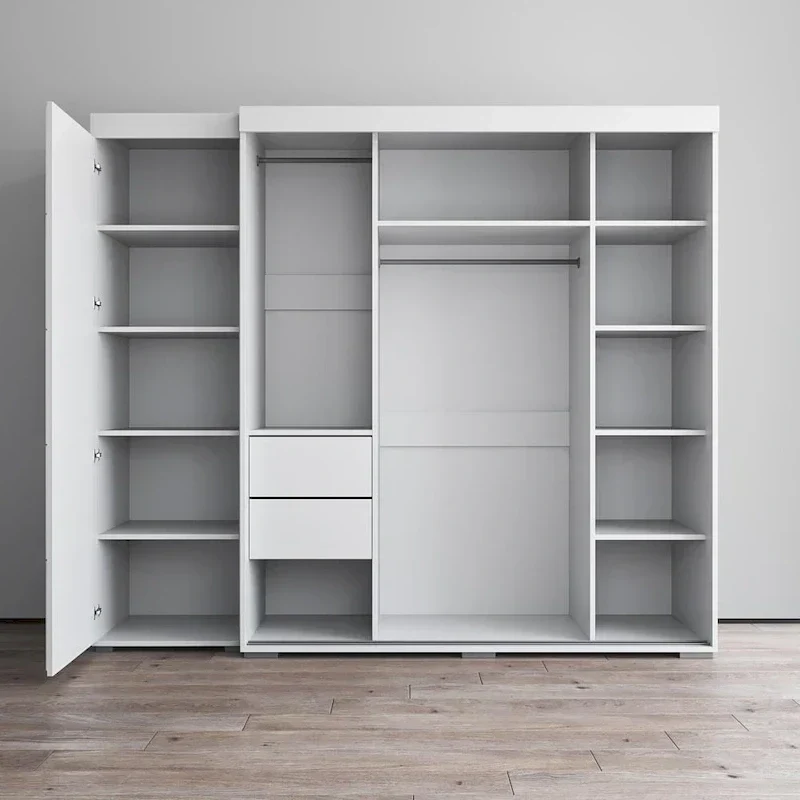 Three-Mirror Wardrobe