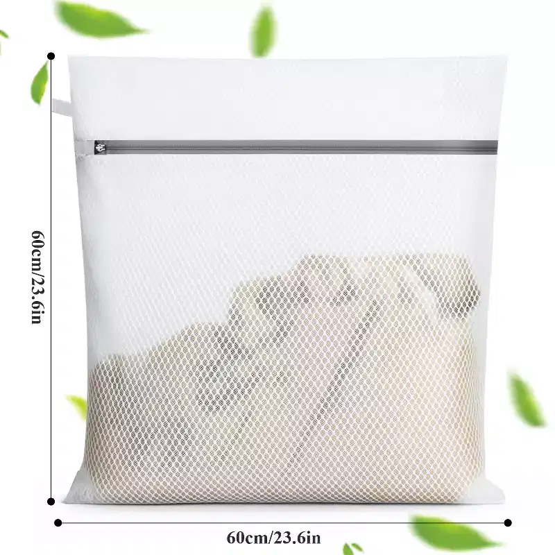Garnen 3 Pack Large Mesh Laundry Bags for Washing, Travel Laundry Bags Delicates Laundry Bags Mesh Wash Bag, Lingerie Bags Washing Machine for Bras