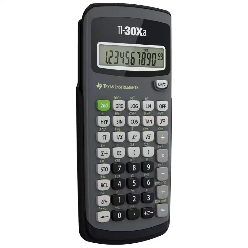 Texas Instruments TI-30Xa Scientific Calculator: Approved for SAT & AP Exams