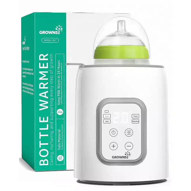 GROWNSY Fast Bottle Warmer with Timer