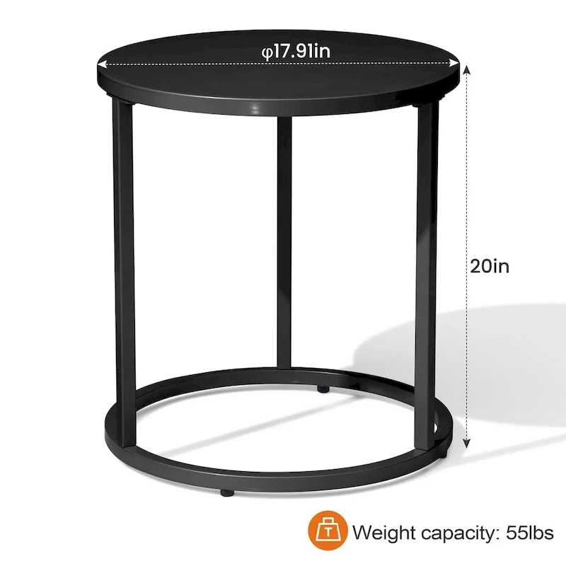 Fauteuils Papasan d'extérieur avec coussin, en rotin PE, confortables pour patio, avec table d'appoint