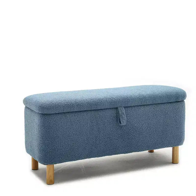 Storage Ottoman Bench with Flip-Top Lid