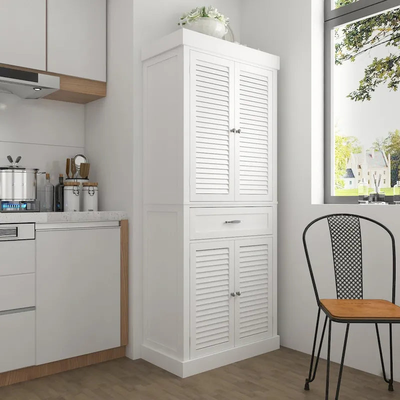 30 Storage Cabinet with Doors Wooden Floor Cabinet