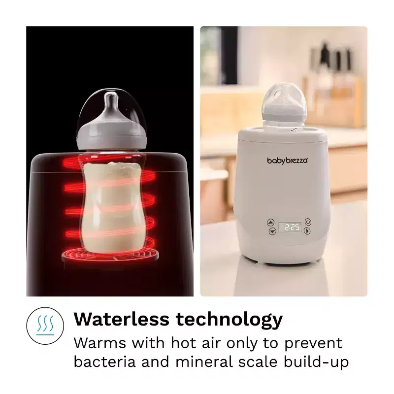 Baby Brezza Airswirl Bottle Warmer - White