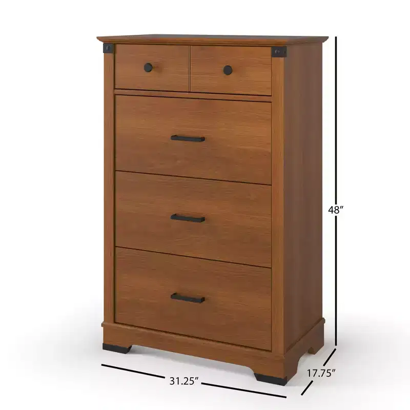 Child Craft Redmond 4-Piece Nursery Set, Includes 4-in-1 Convertible Crib, Dresser, Changing Topper, and Chest
