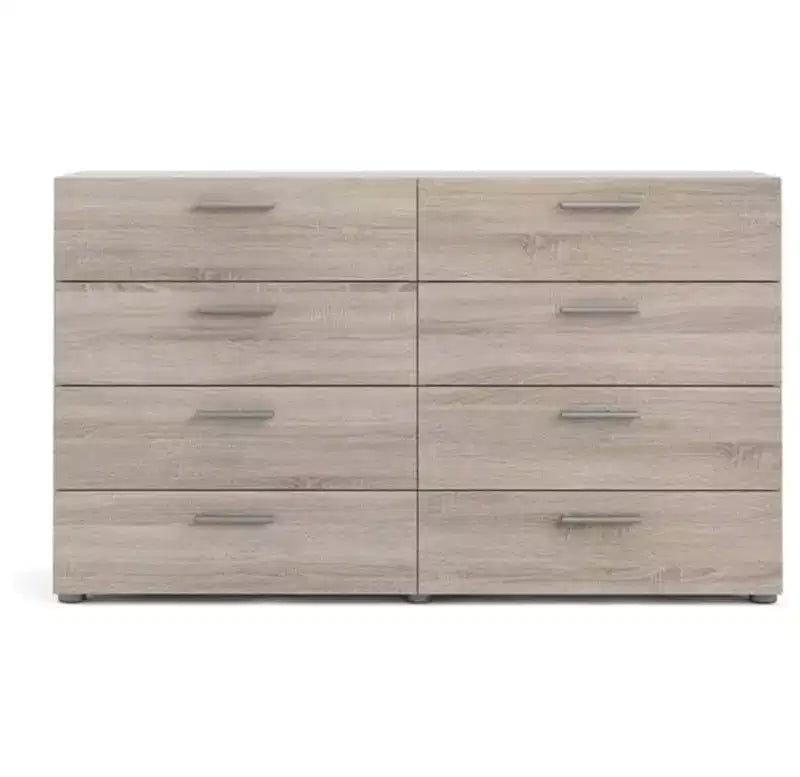 8 Drawer Double Dresser with Modern Style