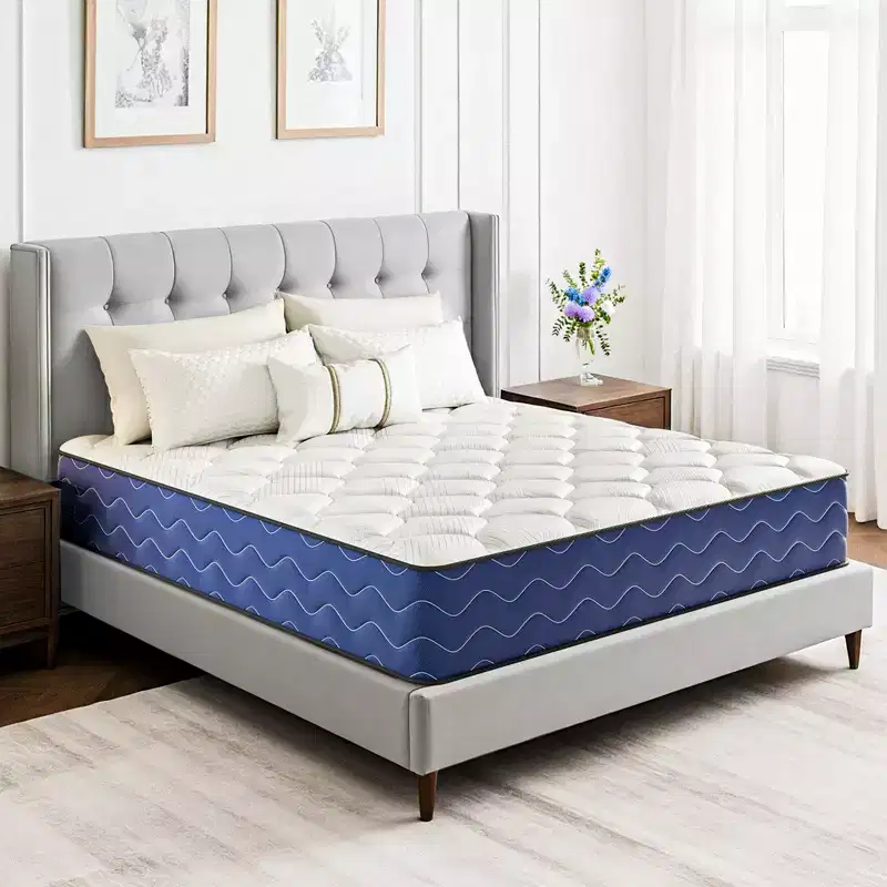 Swedrea Hybrid Mattress Medium Cooling Memory Foam Bed-in-a-Box