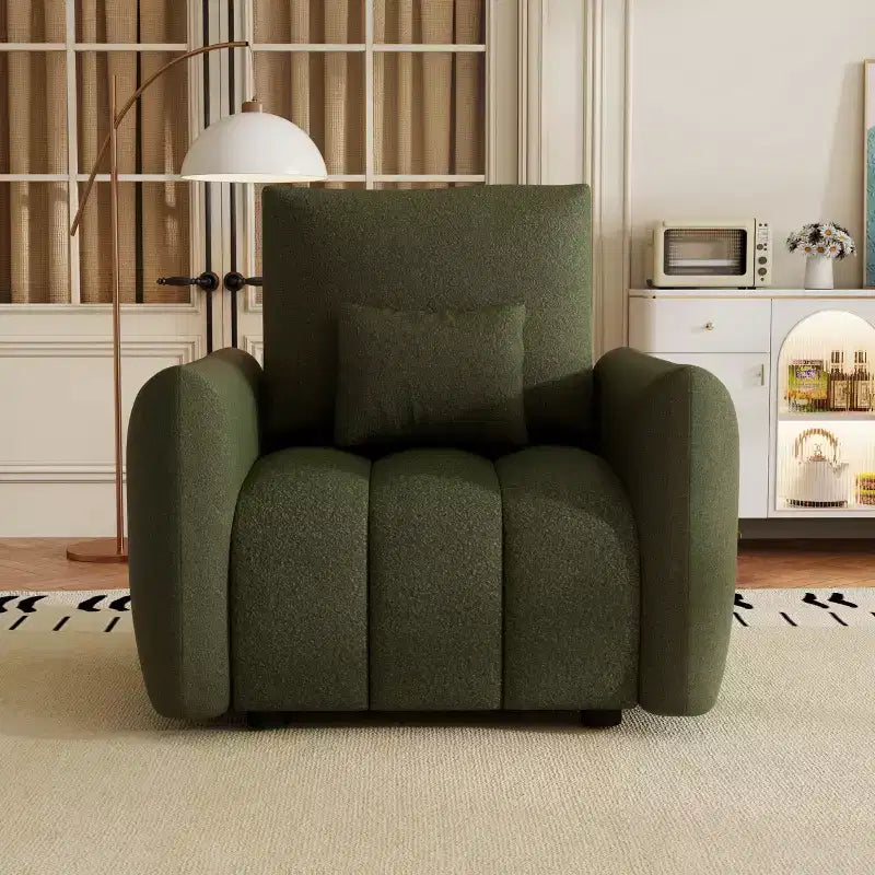 PexFix Modern Lounge Chair with Pillow for Office Living room and Bedroom
