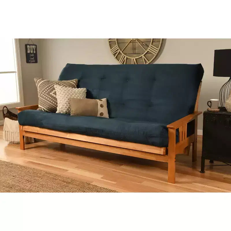 Queen Chicago Frame and Coil Mattress - Dual Comfort