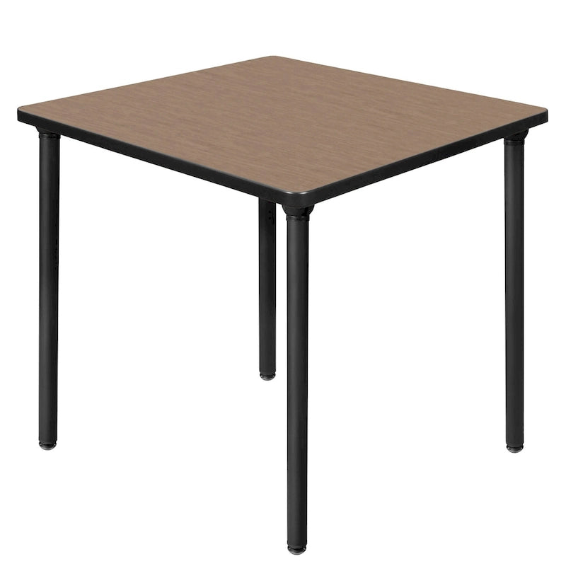 30 Square Folding Breakroom Table with Collapsible Steel Legs