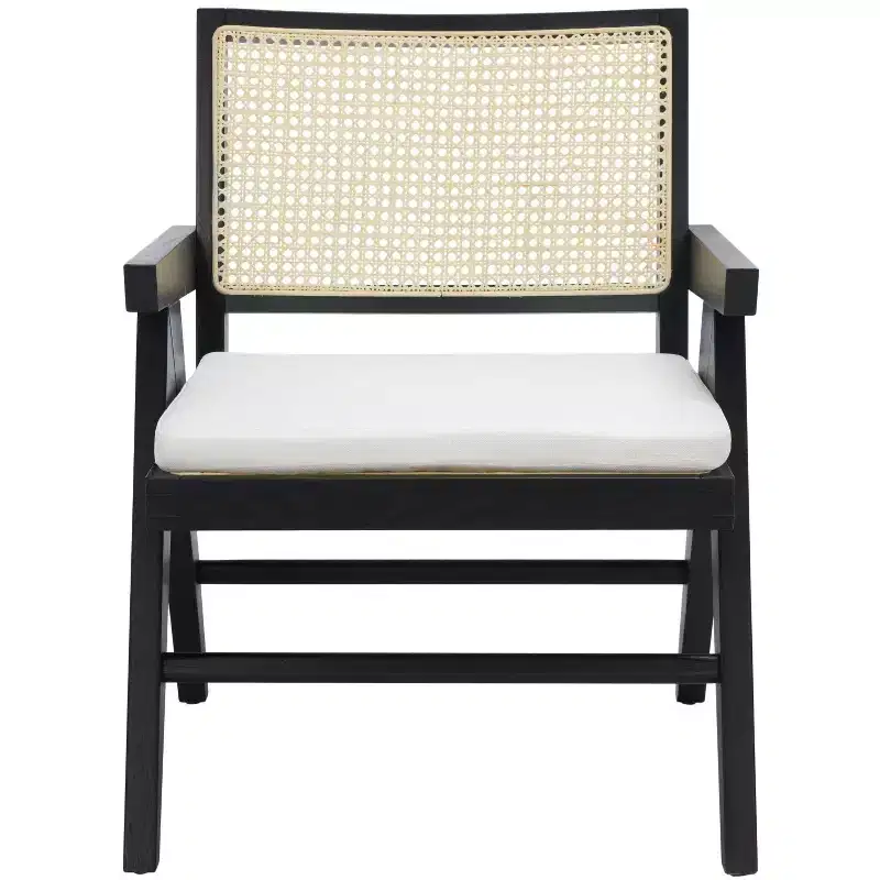 Colette Rattan Accent Chair - SFV4135 - Safavieh Couture