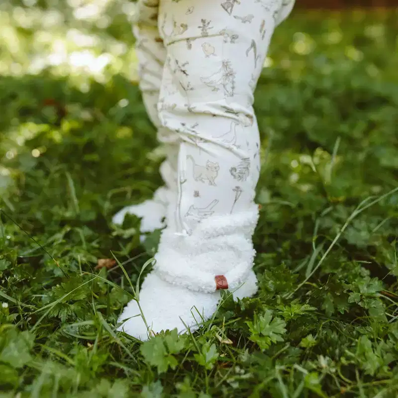 Goumi Stay On Faux Shearling Baby Boots