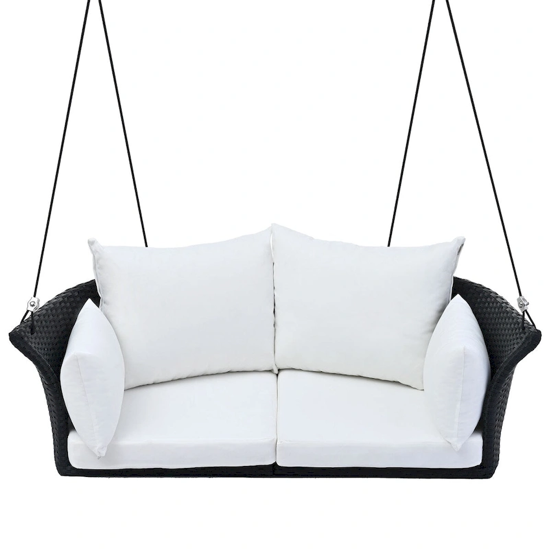 2-Person Porch Swing With Ropes