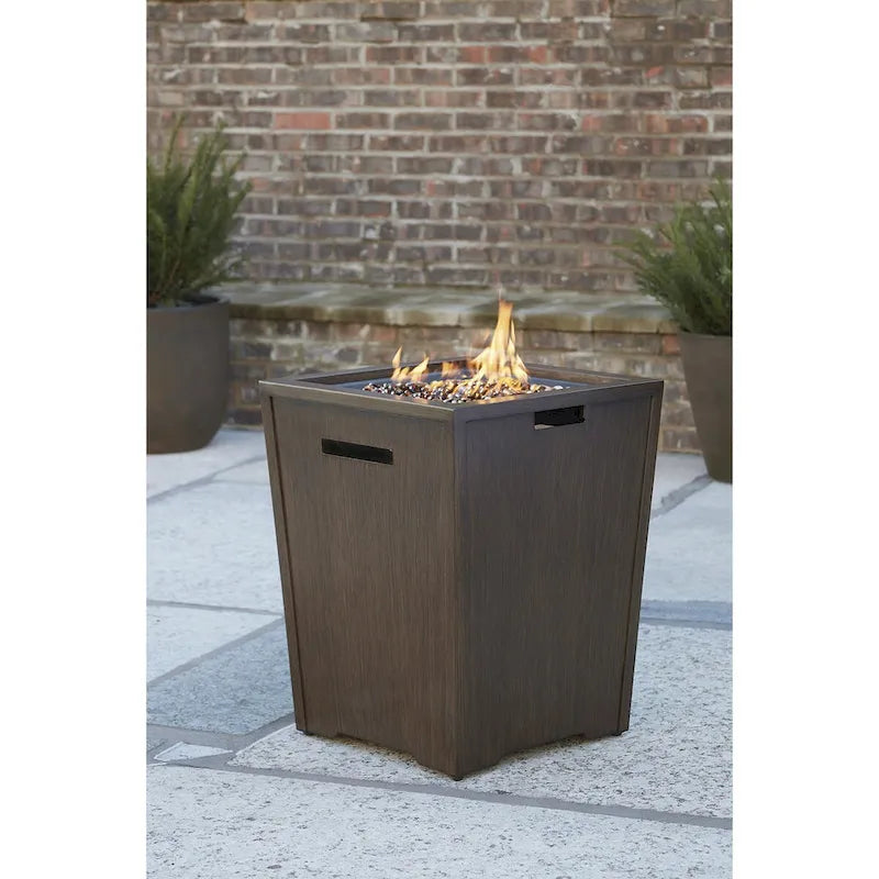 Signature Design by Ashley Rodeway South Brown 3-Piece Outdoor Package - 32W x 37D x 37H