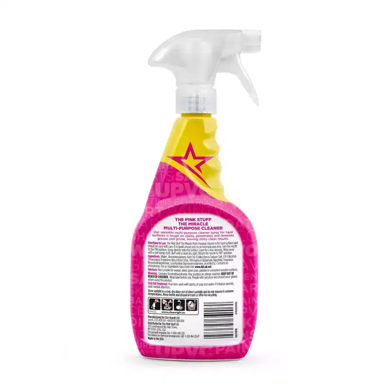 The Pink Stuff Multi-Purpose Cleaner - 25.36 fl oz: Liquid Spray, Fresh Scent, Multi-Surface Use