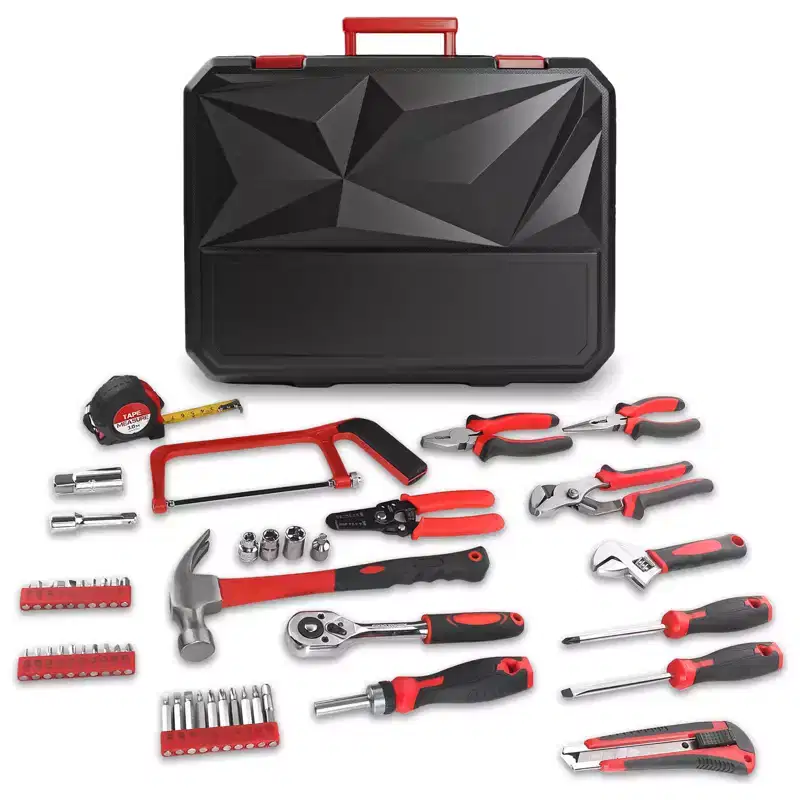 328-Piece Home Tool Set with Storage Case - Household Hand Tool Kit for DIY Repair