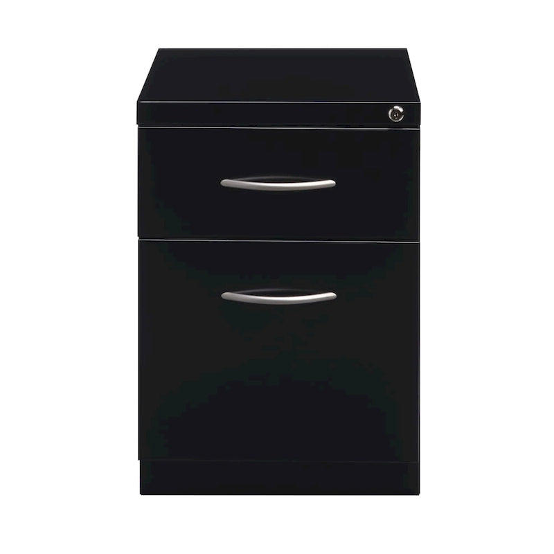 20D Arch Pull Handle Mobile Pedestal File Cabinet, 1 Box/1 File